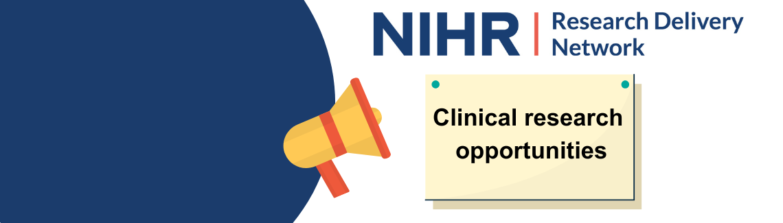 NIHR clinical research opportunities